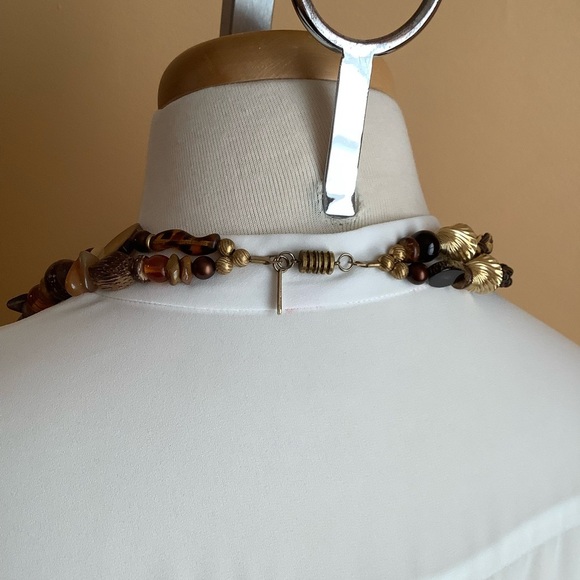 VINTAGE Designer Lucille Gauthier Statement Necklace - Picture 5 of 15